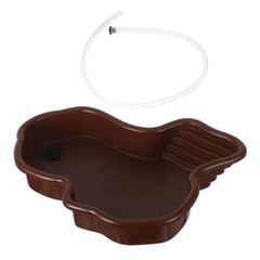 Turtle Extra Large Bathtub Reptile Bathing Pool Terrarium Bowl Tortoise Dish