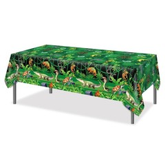 3 Pcs Reptile Swamp Party Tablecloth, Reptile Swamp Tablecovers Alligator Tur…