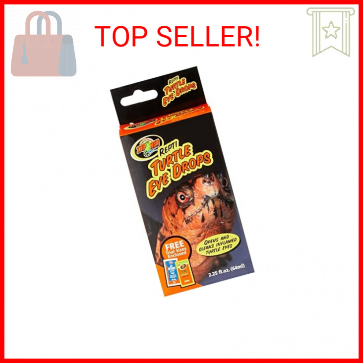 Zoo Med Repti Turtle Eye Drops, 2.25 fl. Oz