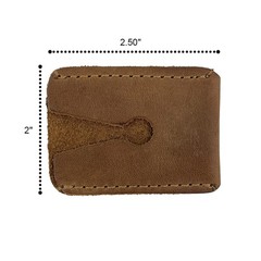 Hide & Drink, Leather Double Edge Safety Razor Head Protective Sheath, Shavin…
