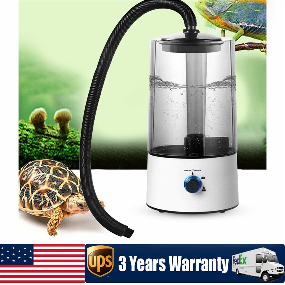 Reptile Fogger Terrariums Humidifier Fog Machine Mister Silent High Pressure 4L!