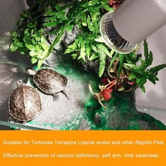 Reptile Lamp Pet Heat Lamp Bulb Turtle Basking Light Bulbs 75W UVA+UVB 3.0