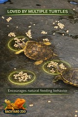 Floating Turtle Pellets for Aquatic Turtles, 4 oz