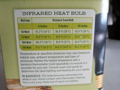 All Living Things Neodymium 75 Watt Basking Bulb & 75 Watt Infrared Spot Bulb