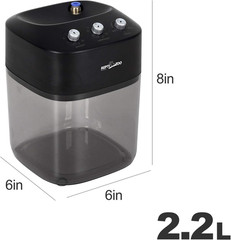 2.2L Solo Adjustable Mister for Reptile Terrariums – Silent High Pressure System