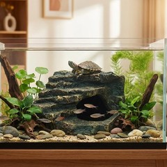 Reptile Tank Accessories, Turtle Tank Decor, Aquarium Caves, Perfect Gecko Hi…