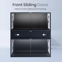 Reptile Terrarium Spacer Cabinet for 50 Gallon Enclosure Stand