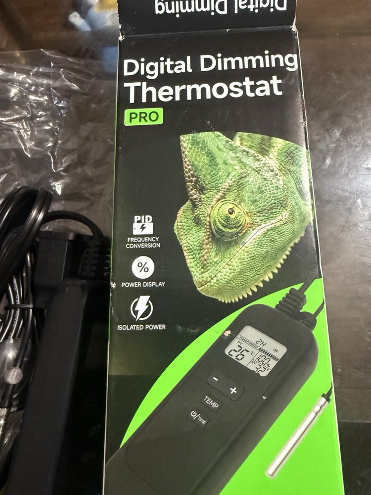 REPTITRIP Digital Dimming Thermostat PRO Reptile Controller w/ Probe 260W