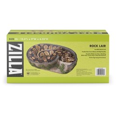 Large Brown Natural Reptile Hide Humidity Chamber For Ball Pythons And Boas