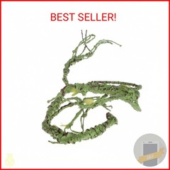 PINVNBY Flexible Bend-A-Branch Jungle Vines Pet Habitat Decor Reptile Plants Ter