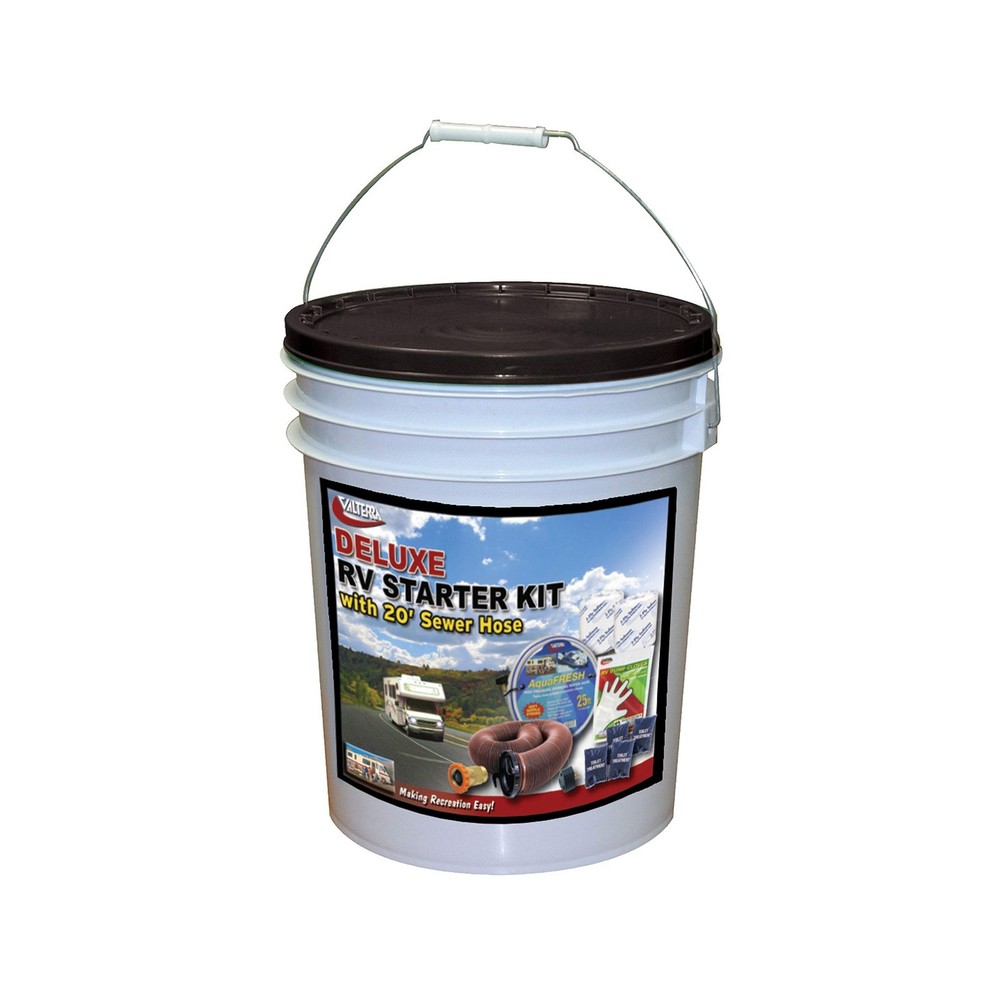 Valterra K88123 RV Starter Kit in a Bucket – Deluxe