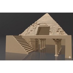 Egyptian Pyramid Hide – Underground Viewing Burrow/Tomb