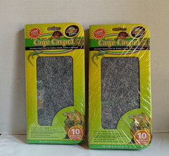 Zoo Med Reptile Cage Liner Carpet 10 Gallon Grey Terrarium 10 X 20 Liners Qty 4
