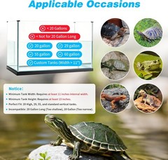 Standing Turtle Basking Platform with Ramp (6.49″-15.16″ H)