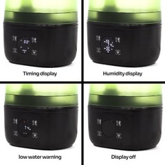 REPTI ZOO Reptile Automatic Fogger 2 IN 1 Digital Timing & Hygrostat Humidifi…