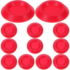 12 PCS Cockroach Feeder Round Feeding Dishes Bowl for Crickets Insect