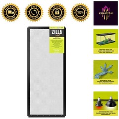 Durable Reptile Screen Cover – Alloy Steel Mesh for Terrariums 30 x 12 Inches