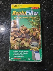 TetraFauna ReptoFilter 125 GPH For Frogs Newts Turtles Open Box