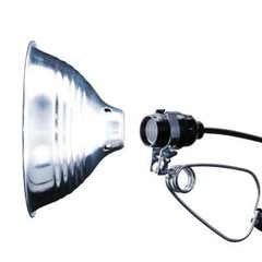 8.5″ Heat Light Lamp Basking Reptile Chicken Animal House Shield Clamp Dome 100W