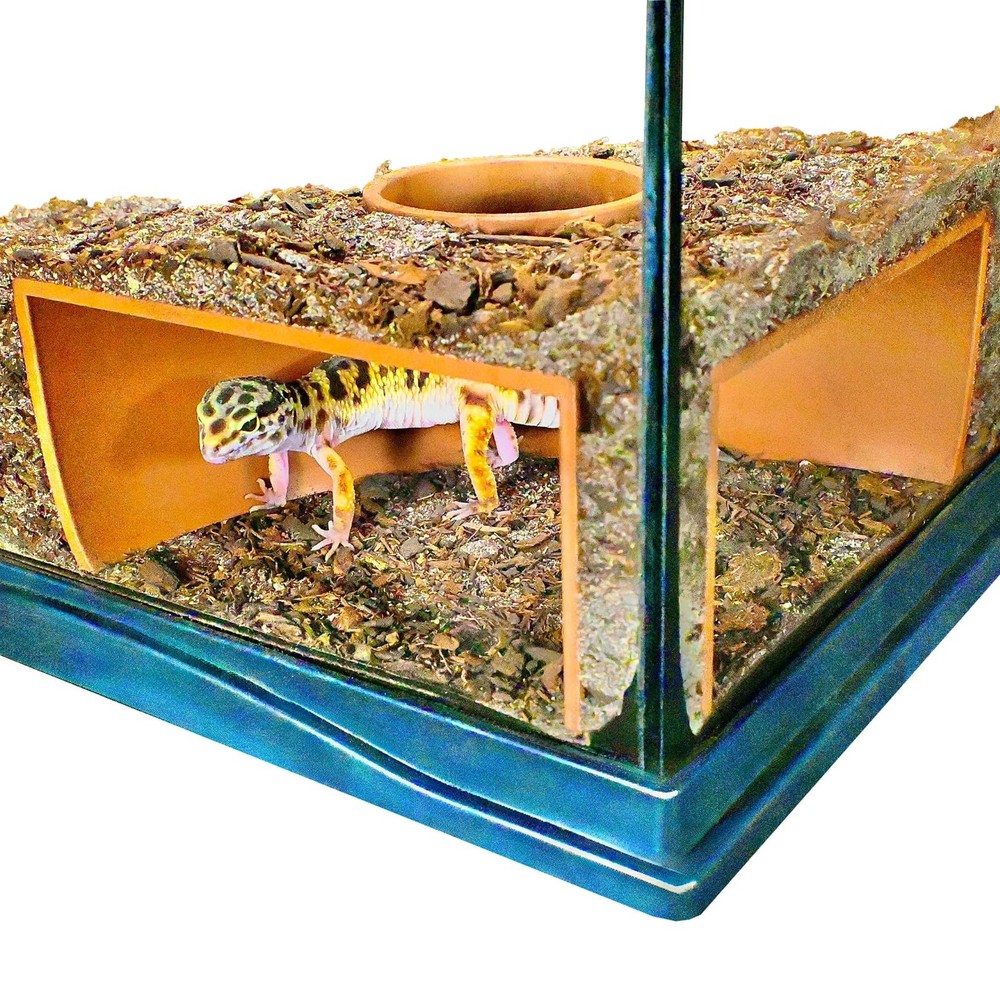 Reptile Corner Underground Cave Viewing Hide | Hognose Snake, Corn Brown