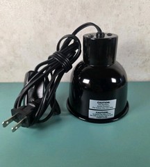 Zoo Med Creatures Dome Lamp Fixture 3 1/2 Inch 40 Watt Max