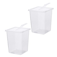 2PCS Reptile Breeding Box Mini Reptile Tank Creeper House for Turtle Lizard