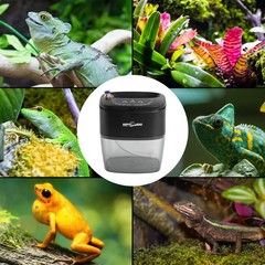 800ml Portable Mister Fogger for Reptile Tank Enclosure – Terrarium Misting S…