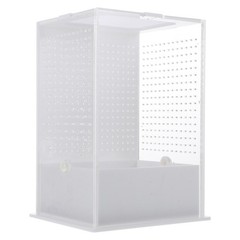 1Pcs Reusable Acrylic Observation Box White for Mantis Feeding