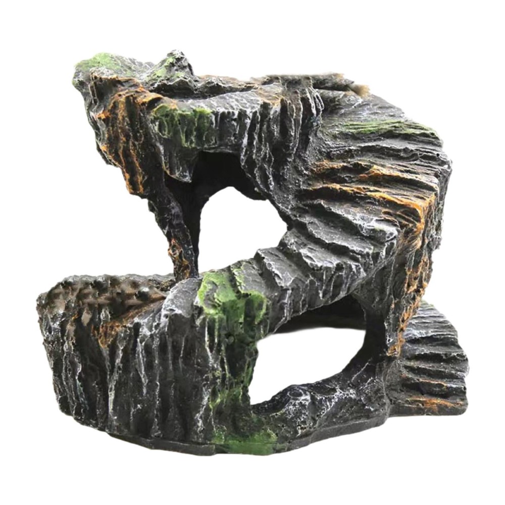 Turtle Basking Platform Decorations Ornament Accessories Sturdy Reptile Cave