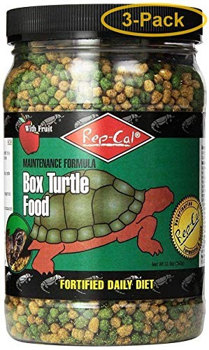 Box Turtle Food 12 oz Pack of 3 Rep-Cal