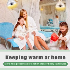 4 Pack 250W R40 Heat Lamp Bulbs – Incandescent Light for Reptiles, Chicks, Puppi