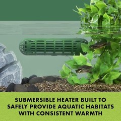 Zilla Aquatic Reptile Heater, Fully Submersible, Auto-shut Off, for Terrarium…