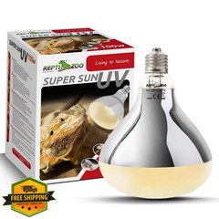 REPTI ZOO 100W UVA UVB Reptile Heat Bulb