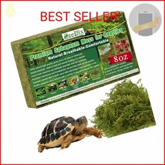 ZeeDix 8 OZ Premium Sphagnum Moss for Reptiles