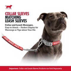 2-Pack Waterproof Collar Sleeves | Fits Any 1 Inch Wide Dog Collar | Dual Sid…