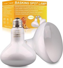 150W UVA Reptile Basking Light Bulb – 2 Pack for Healthier Terrarium Habitats