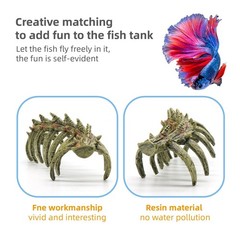 relaqcc Aquarium Skull Animal Skeletons, Reptile Tank Accessories, Fish Tank …