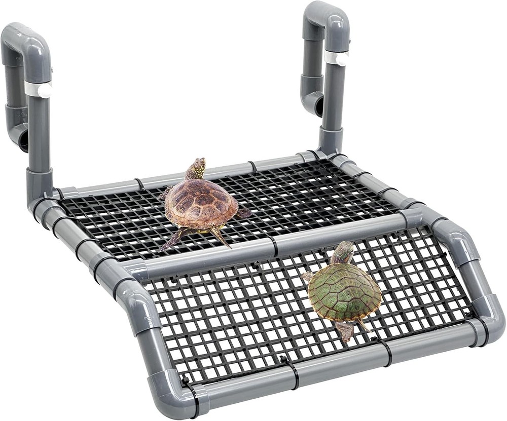 Hanging Turtle Basking Platform Plastic Turtle Dock Basking Area with Climbin…