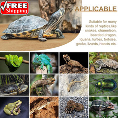 4 Pcs Reptile Carpet Pet Terrarium Floor Liners Bedding Substrate Liner Supplies