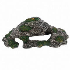 Small Ceramic Turtle Dock for Aquatic Setups, Tortoise Habitat Accessories