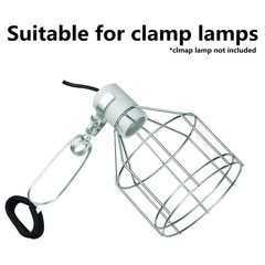 Pack of 2 Adjustable Heat Lamp Clip Fit for 5.5~8.5 Dome, Stand Fixture