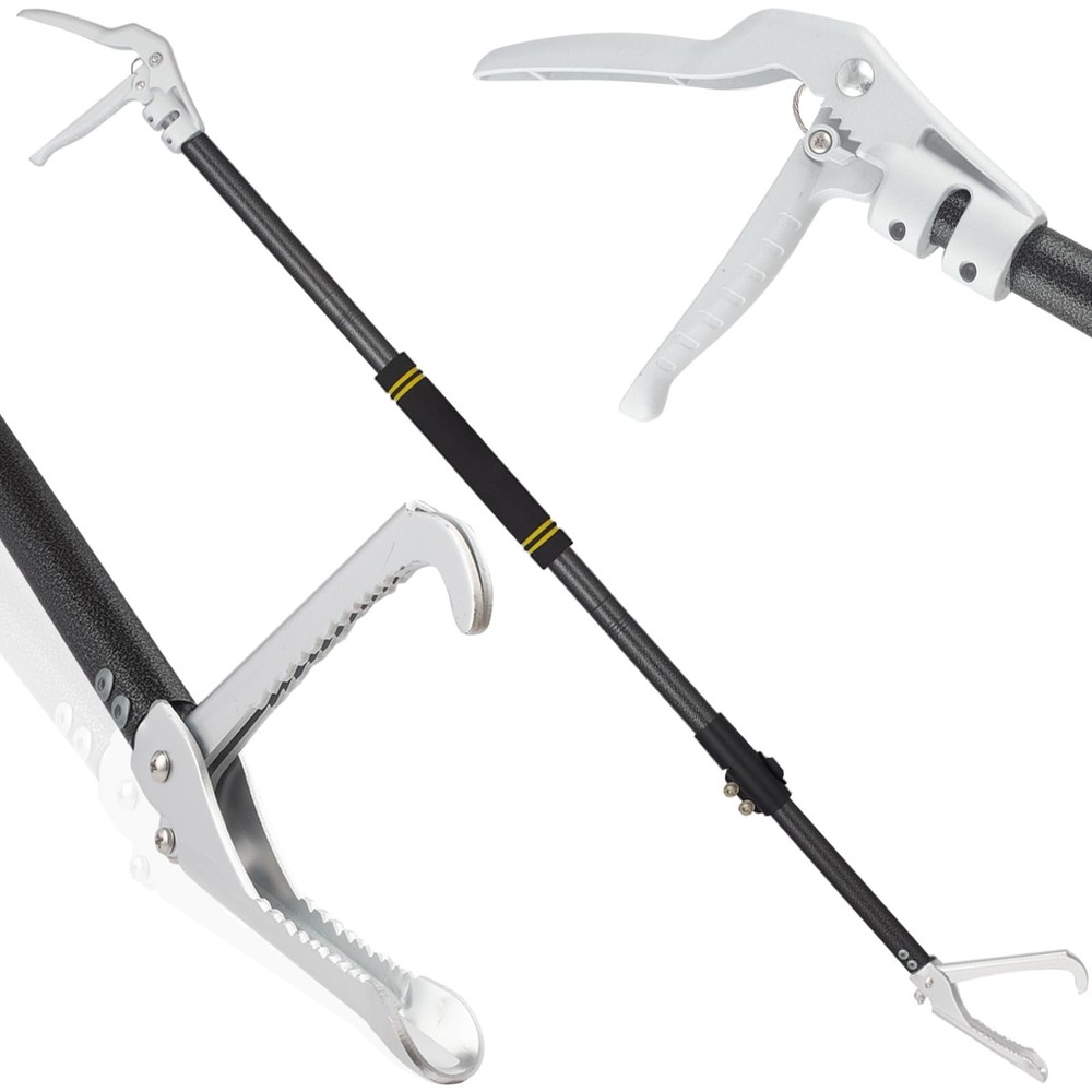 Snake Tongs Heavy Duty, 68″ Snake Catcher Grabber for Rattlesnake Professiona…