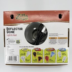 Zilla Dome Reflector Silver Ceramic 5.5″