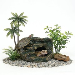 Reptile Tank Accessories, Turtle Tank Decor, Aquarium Caves, Perfect Gecko Hi…