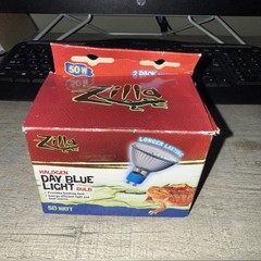Zilla Halogen Day Blue Light Bulb 50 watt 2 Pack