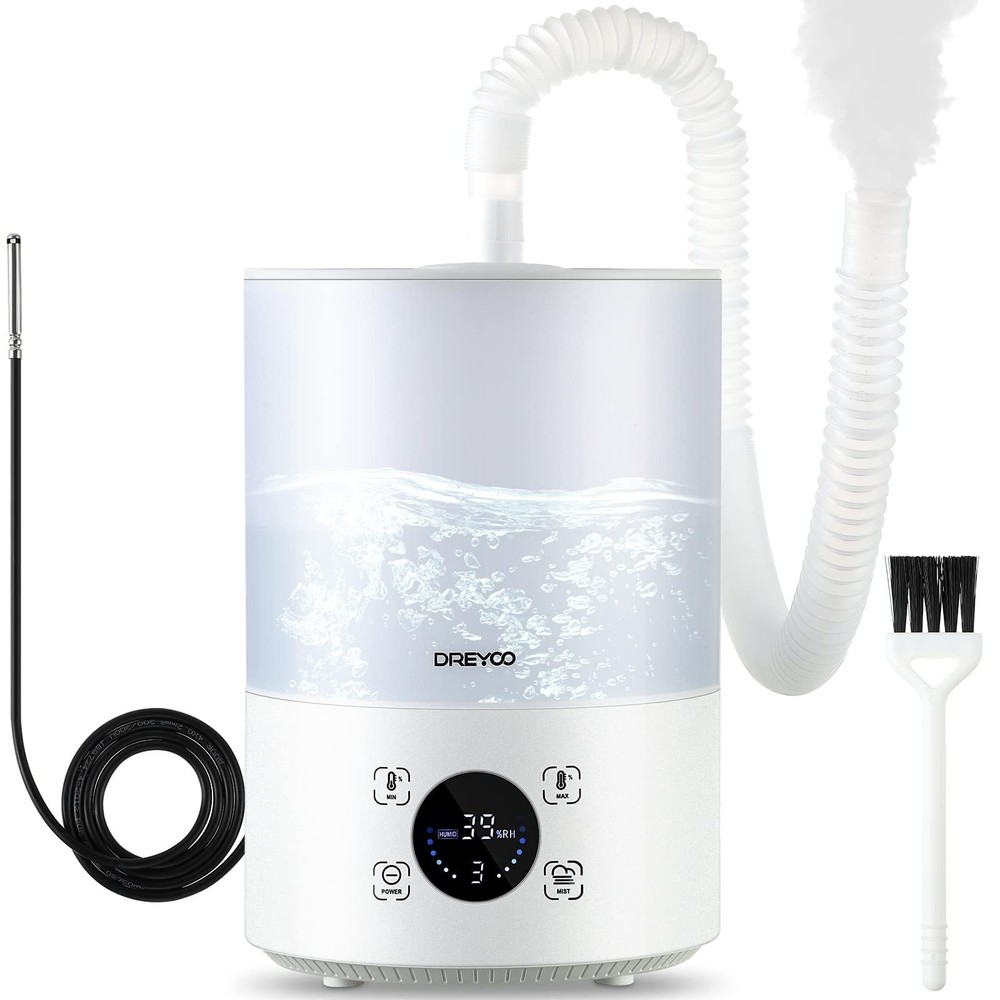 Smart Reptile Fogger Humidifiers with Humidity Control, Reptile Terrarium Hum…