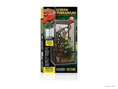EXO TERRA SCREEN TERRARIUM – SMALL/TALL – 18IN X 18IN X 36IN – PT-2677