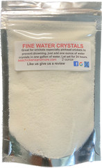 2 oz FINE WATER CRYSTALS FOR DUBAI ROACHES, FEEDER CRICKETS ￼, BEARDED DRAGON ￼