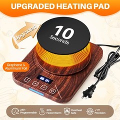 Sourdough Starter Warmer, Digital Temperature Control Heating Mat for Home Ba…