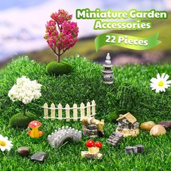 23 Pcs Jumping Spider Enclosure and Habitat Miniatures Figurines Set Clear Ac…